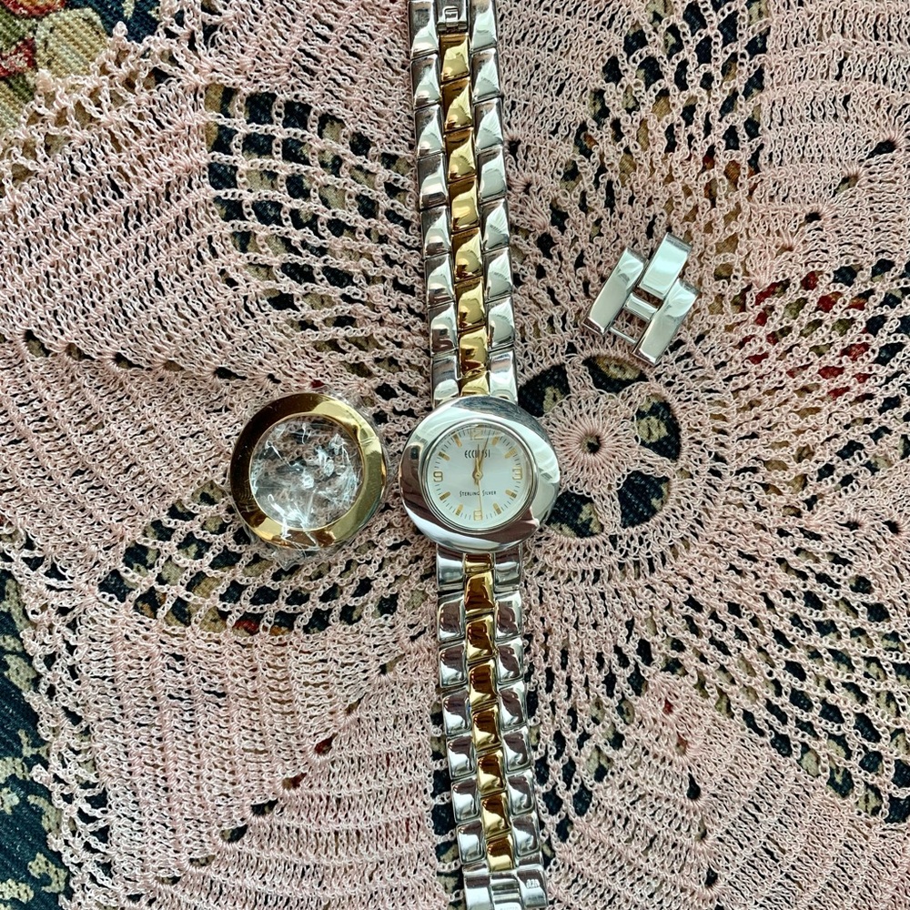 925 Solid Sterling Silver Ecclissi Watch & More! - image 8